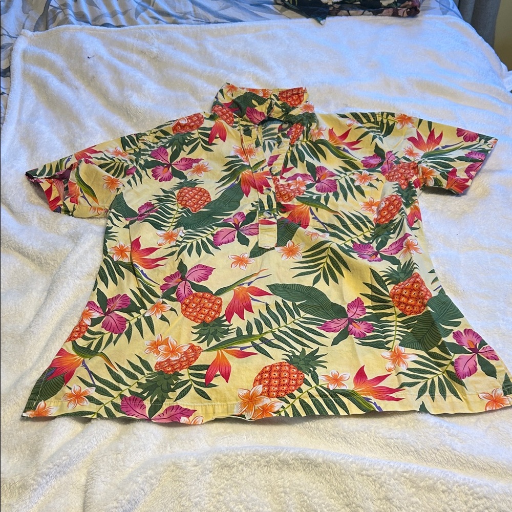 Tropical Floral Women's Blouse